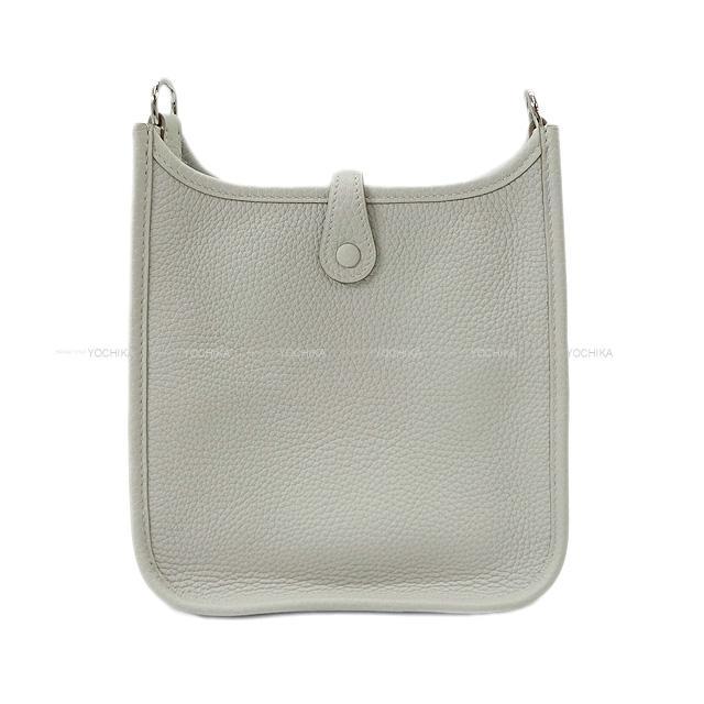 HERMES エルメス ショルダーバッグ ミニ エヴリン 16 TPM アマゾン グリスパール トリヨン シルバー金具 新品