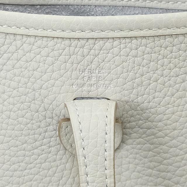 HERMES エルメス ショルダーバッグ ミニ エヴリン 16 TPM アマゾン グリスパール トリヨン シルバー金具 新品