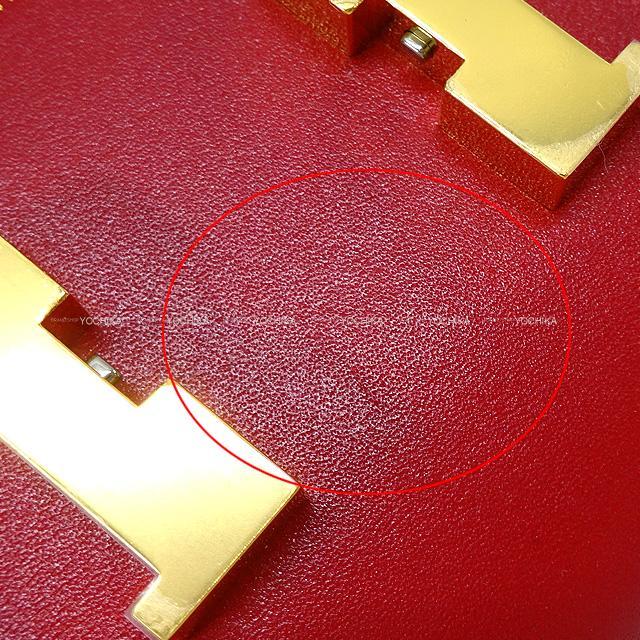 HERMES エルメス 財布 コンスタンス コンパクト ルージュヴィフ タデラクト ゴールド金具 新品未使用