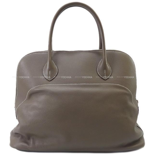 HERMES エルメス ハンドバッグ ボリードリラックス40 エタン ヴォーシッキム シルバー金具 新品未使用