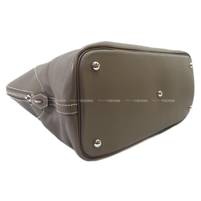HERMES エルメス ハンドバッグ ボリードリラックス40 エタン ヴォーシッキム シルバー金具 新品未使用