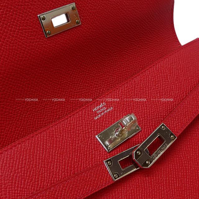 HERMES エルメス 長財布 ケリーウォレット ロング ブルーゼフィール エプソン シルバー金具 新品未使用