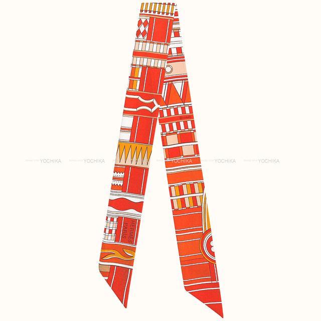 最終値下　HERMES　エルメス　ツイリー エルメス ツイリー GUEPARDS BANDANA イエロー/ブルー 064179S シルク