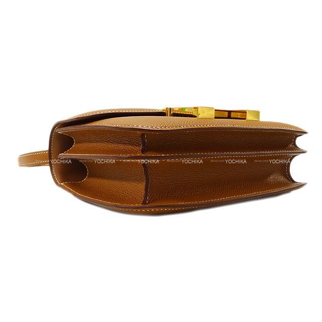 HERMES エルメス ショルダーバッグ コンスタンス3 ミニ 18 ゴールド エプソン ゴールド金具 新品
