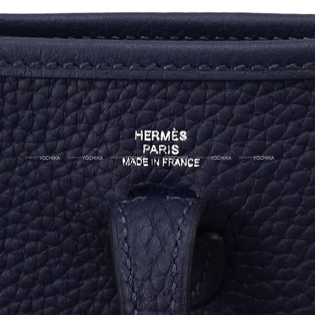 HERMES エルメス ショルダーバッグ エヴリン 16 TPM アマゾン サングル カヴァル ブルーニュイ トリヨン シルバー金具 新品未使用