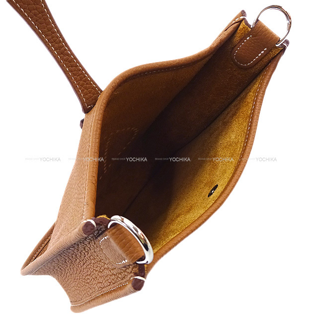 HERMES エルメス ショルダーバッグ エヴリン 16 TPM アマゾン ゴールドXキュイーブル トリヨンモーリス シルバー金具 新品未使用