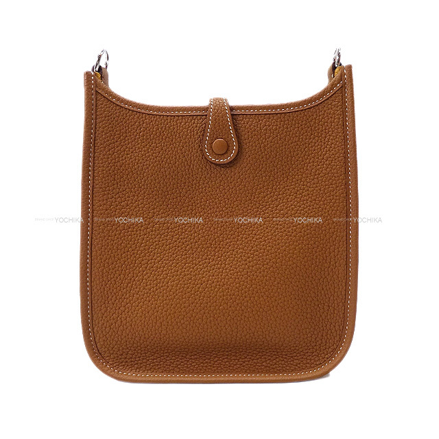 HERMES エルメス ショルダーバッグ エヴリン 16 TPM アマゾン ゴールドXキュイーブル トリヨンモーリス シルバー金具 新品未使用
