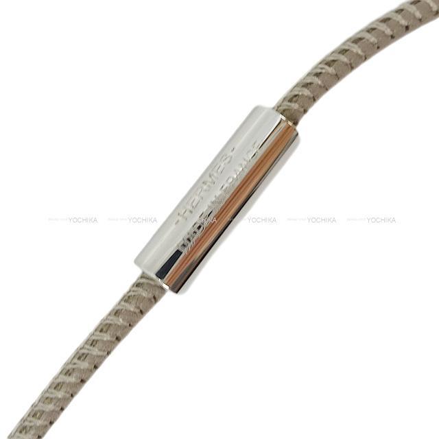 HERMES エルメス ペンダント ネックレス "グランド ループ" グリアスファルト スイフト 新品