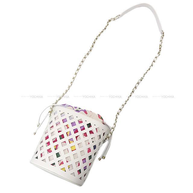 2021年春夏 新作 CHANEL シャネル メッシュ 巾着 ポーチ チェーンショルダーバッグ AS2378 新品