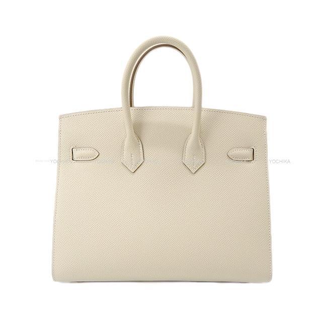 HERMES エルメス ハンドバッグ バーキン25 セリエ 外縫い クレ