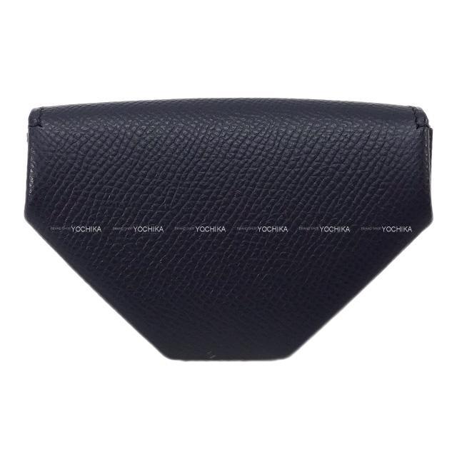 HERMES エルメス コインケース "ルヴァンキャトル 24" ヴェルソ ブルーインディゴ/ゴールド 新品