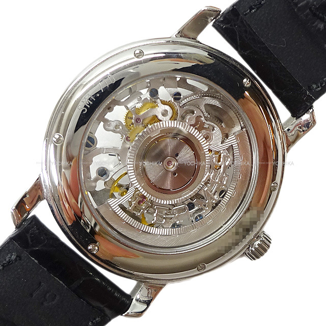 Hermes エルメス メンズ 自動巻き腕時計 セザム スケルトン Sm1 710 2 黒 ブラック シルバー ステンレススチール シルバー金具 Saランク 中古