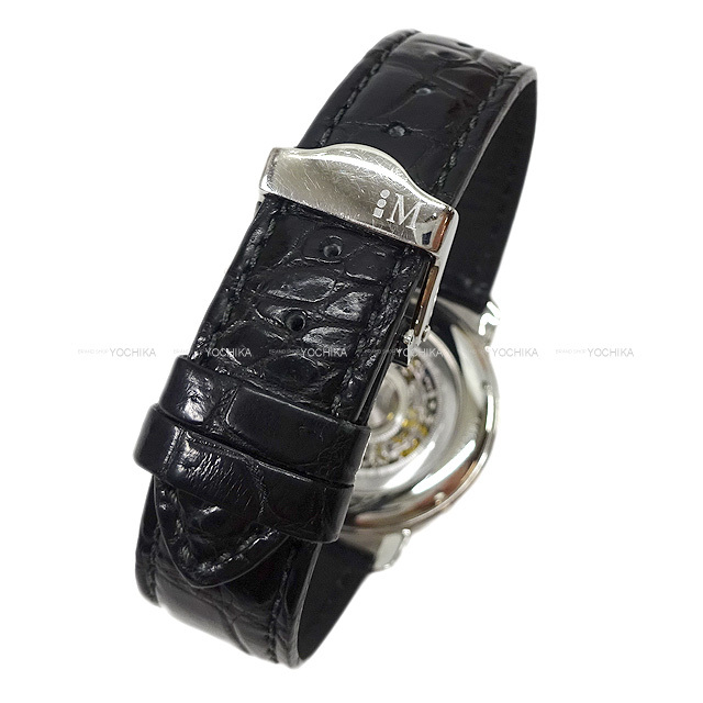 Hermes エルメス メンズ 自動巻き腕時計 セザム スケルトン Sm1 710 2 黒 ブラック シルバー ステンレススチール シルバー金具 Saランク 中古