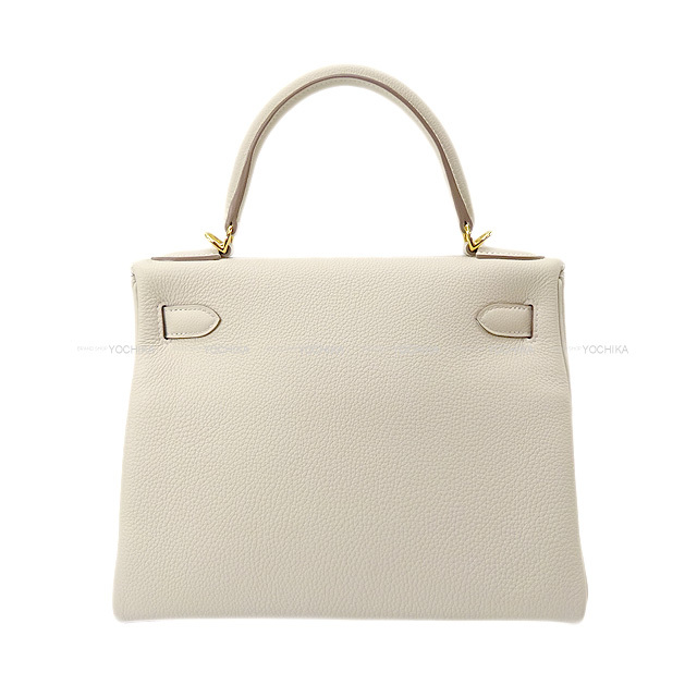 Hermes エルメス ケリー28 内縫い クレ トゴ ゴールド金具 C刻印 ショルダーバッグ 展示新品 Hermes エルメス ケリー28 内縫い クレ トゴ ゴールド金具 C刻印 ショルダーバッグ 展示新品
