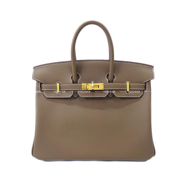 HERMES エルメス ハンドバッグ バーキン25 エトープ (エトゥープ  