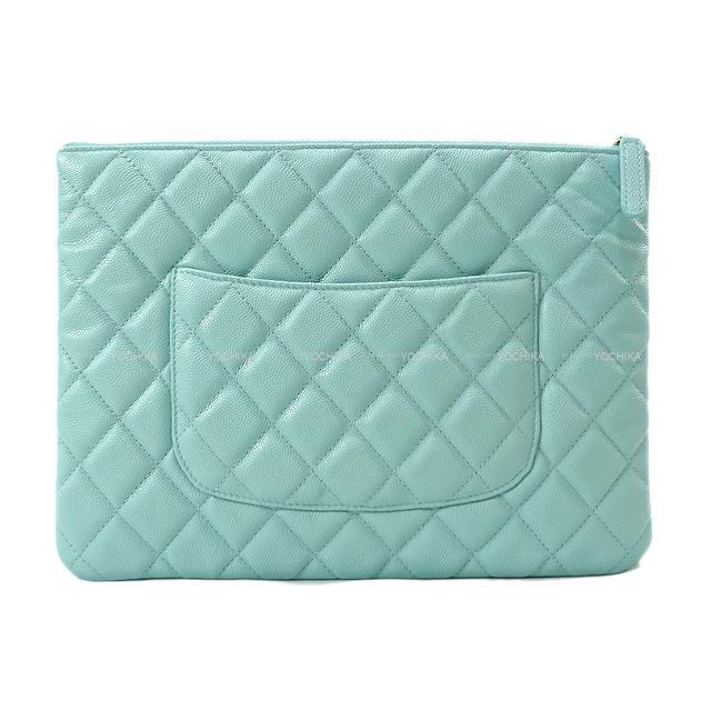 CHANEL シャネル マトラッセ ココマーク クラッチ ポーチバッグ