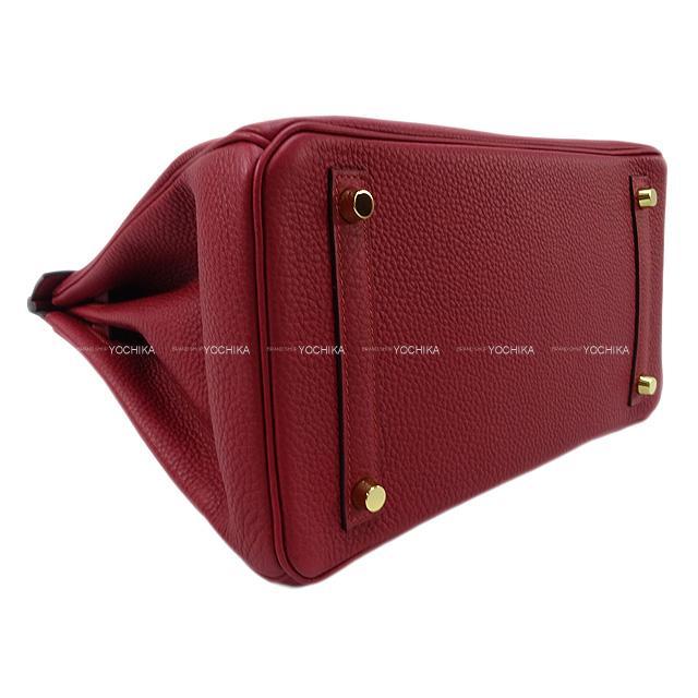HERMES エルメス ハンドバッグ バーキン30 ルージュグレナ トゴ