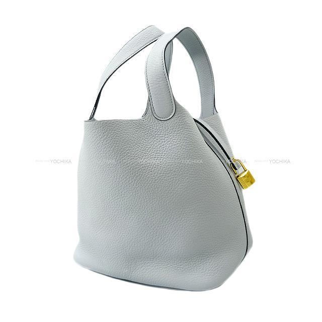 極美品★エルメス ピコタンロックMM ブルーペール Y刻印 オマケ付き 極美品☆エルメス ピコタンロックMM ブルーペール Y刻印 オマケ