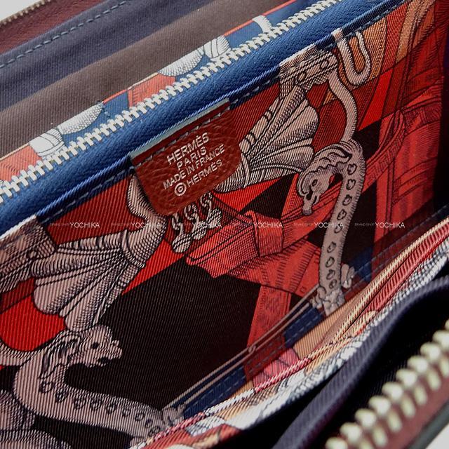 HERMES エルメス アザップ シルクイン 財布 "デッラ・カヴァッレリア " ルージュアッシュ エプソン新品未使用