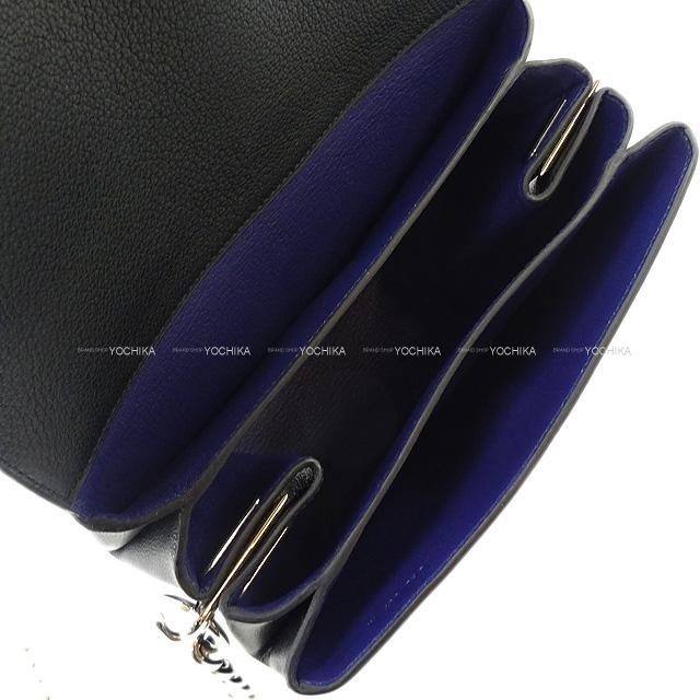 2020年 春夏 HERMES エルメス ショルダーバッグ Opli/オプリ24 黒(ブルーアンクル)/ブルーインク 新品未使用