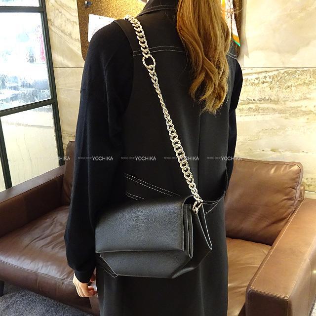 2020年 春夏 HERMES エルメス ショルダーバッグ Opli/オプリ24 黒(ブルーアンクル)/ブルーインク 新品未使用