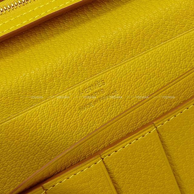 HERMES エルメス 長財布 ベアンスフレ クミン シェーブル ゴールド金具 新品未使用