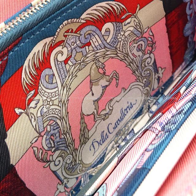 HERMES エルメス 長財布 アザップシルクイン デッラカヴァッレリア  