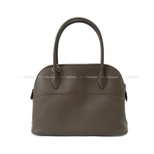 HERMES エルメス ショルダーバッグ ボリード27 エタン スイフト シルバー金具 新品