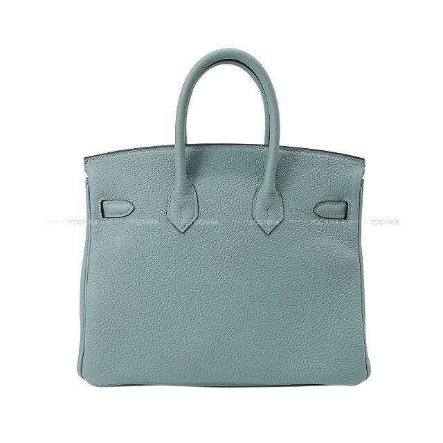 HERMES エルメス ハンドバッグ バーキン25 シエル トゴ シルバー金具 新品