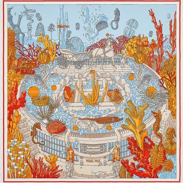 2021年 春夏 HERMES エルメス スカーフ カレ70  