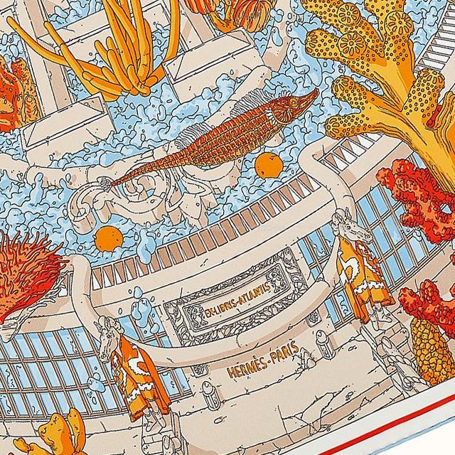 2021年 春夏 HERMES エルメス スカーフ カレ70  