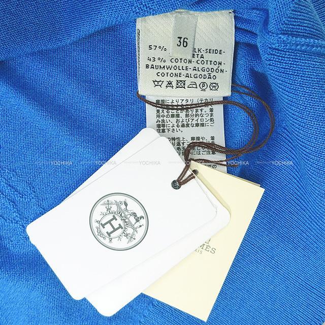 2019年秋冬 HERMES エルメス レディース 半袖 ニット クローバー #40 新品未使用