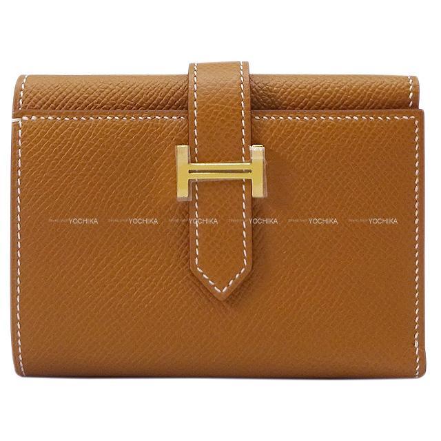 2021年春夏新作 HERMES エルメス 財布 ベアン コンビネ 三つ折り コインケース付き ゴールド エプソン 新品 2021年春夏新作 HERMES エルメス 財布 ベアン コンビネ 三つ折り コインケース付き ゴールド エプソン 新品