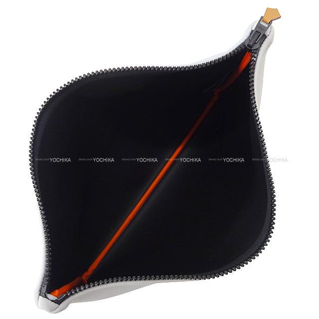 HERMES エルメス フラットポーチ "ネオバン" GM アシエ ポリアミド80%/エラスタン20% 新品