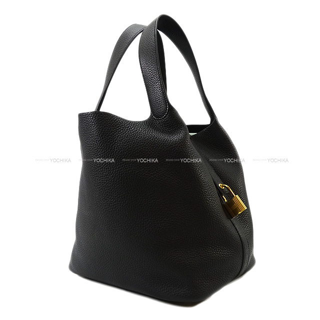 HERMES エルメス ピコタンロック 26 GM 黒(ブラック) トリヨン