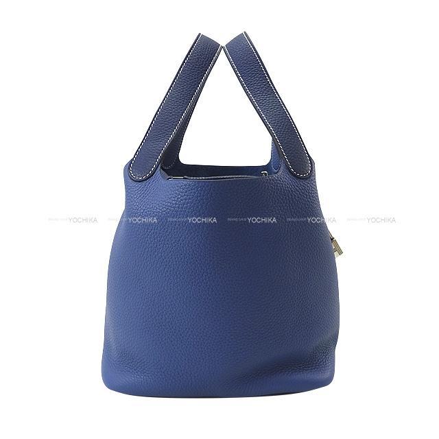 レア【HERMES】エタン レザー PICOTIN LOCK ハンドバッグ HERMES エルメス ハンドバッグ ピコタンロック 22 MM カザック