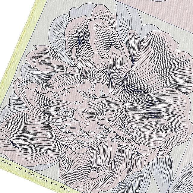 HERMES エルメス カレ45 ガヴァロッシュ スカーフ 