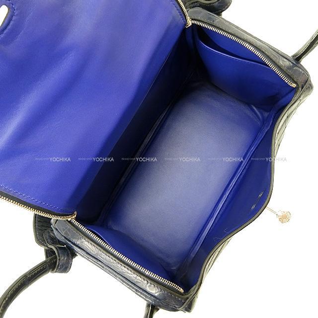 HERMES エルメス ショルダーバッグ リンディ26 ヴェルソ ブルーマリン  