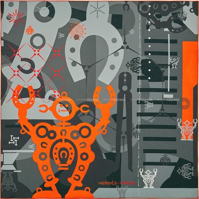 HERMES エルメス スカーフ カレH65  