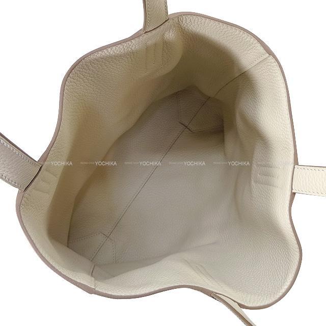 Hermes エルメス リバーシブル トートバッグ ドゥブル サンス ドゥブルセンス 36 エトープ クレ トリヨン 新品