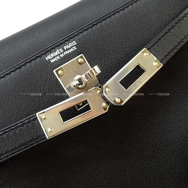 HERMES エルメス バッグ 4Way ケリーダンス2  黒 スイフト シルバー金具 展示新品