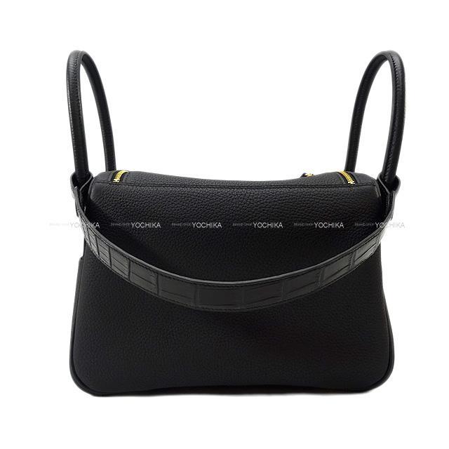 HERMES エルメス ショルダーバッグ リンディ26 タッチ 黒 トリヨン  