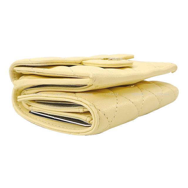 CHANEL シャネル マトラッセ コインケース付 三つ折り