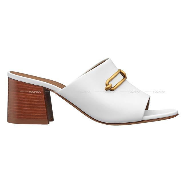 HERMES エルメス レディース オープントゥ ヒール ミュール サンダル  