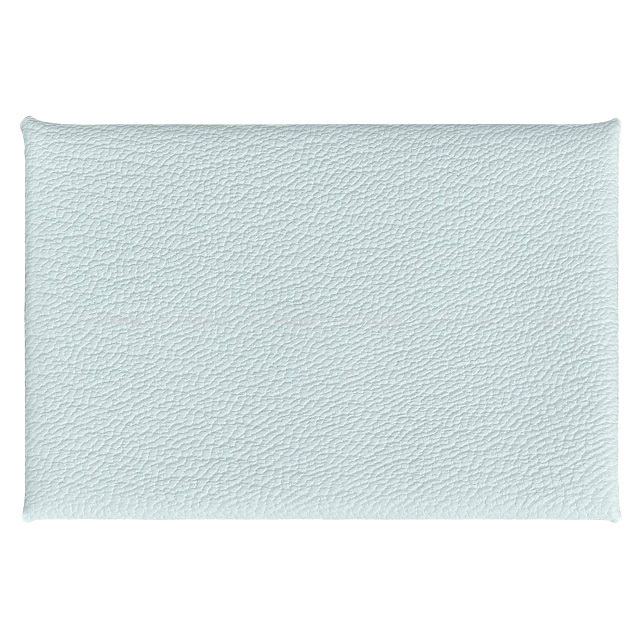 HERMES エルメス カードケース カルヴィ ブルーブリュム シェーブル  