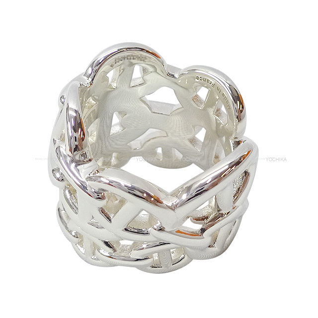 HERMES エルメス リング・指輪 シェーヌダンクル・アンシェネGM ＃52  