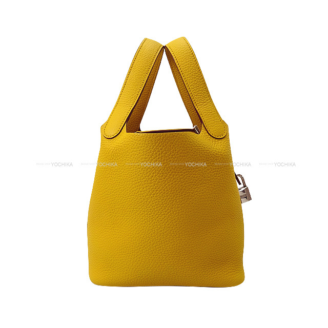 レア！Hermes ピコタン PM 18 GOLD シルバー金具 ゴールド金具 エルメス ピコタンロック18 PM トリヨンクレマンス ゴールド