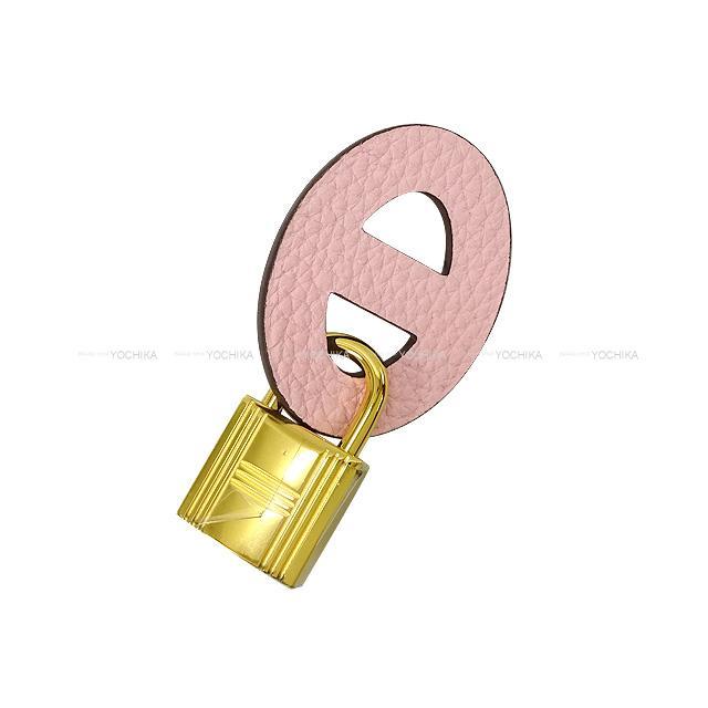 2021年 秋冬 HERMES エルメス プティアッシュ "カデナ付き シューズアクセサリー マイヨン" ローズサクラ/