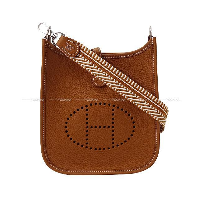 エルメス ショルダーバッグ エブリン エヴリン 16 TPM アマゾン ブルーニュイ/ブルーインディゴ 新品