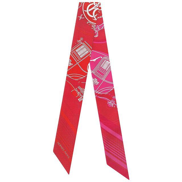 HERMES エルメス スカーフ ツイリー エクスリブリス Ex-Libris